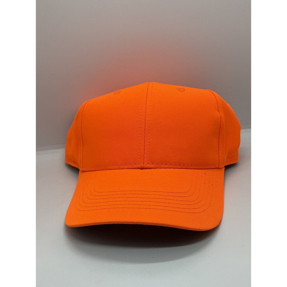 Safety Blaze OrangeSnapBack Hat Hunting Hi Vis High Visibility made By OUTDOOR